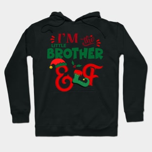 Awesome i’m the little brother elf christmas family matching Hoodie